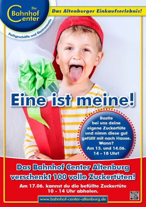 Zuckertütenaktion vom 13.06.-14.06. sowie 17.06.2017