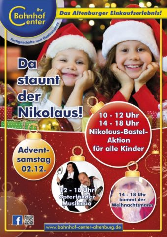 Nikolausaktion am 2. Dezember 2017
