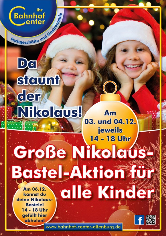 Große Nikolausbastelaktion
