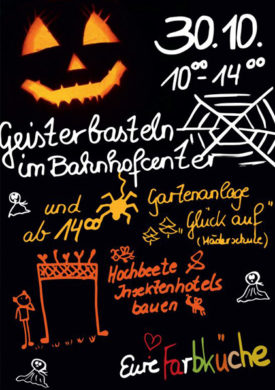 Geiserbasteln im Bahnhofscenter